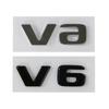 3D ABS Chrome Black Car Trunk Letters For Mercedes Benz Logo Emblem Sticker W204 C280 ML SLK 320 Viano Vito V6 Auto Accessories