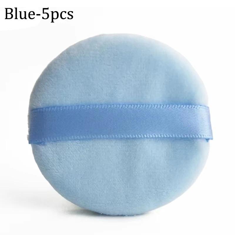 5/10Pcs Soft Velvet Makeup Sponge Loose Powder Cosmetic Puff Double-sided Face Makeup Sponge Concealer Wet Dry Makeup Tools