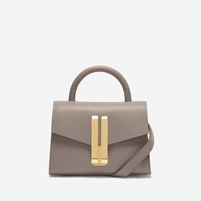 

Cowhide High-end New Style Daifei Handbag Women s Hand-held Small Square Bag large