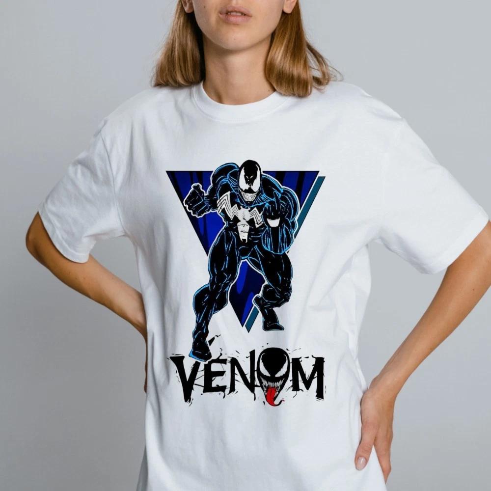 Venom Marvel 100% Cotton T-shirt Mens Tees Top Retro Comic Art Graphic Tee Symbiote Superhero Style M