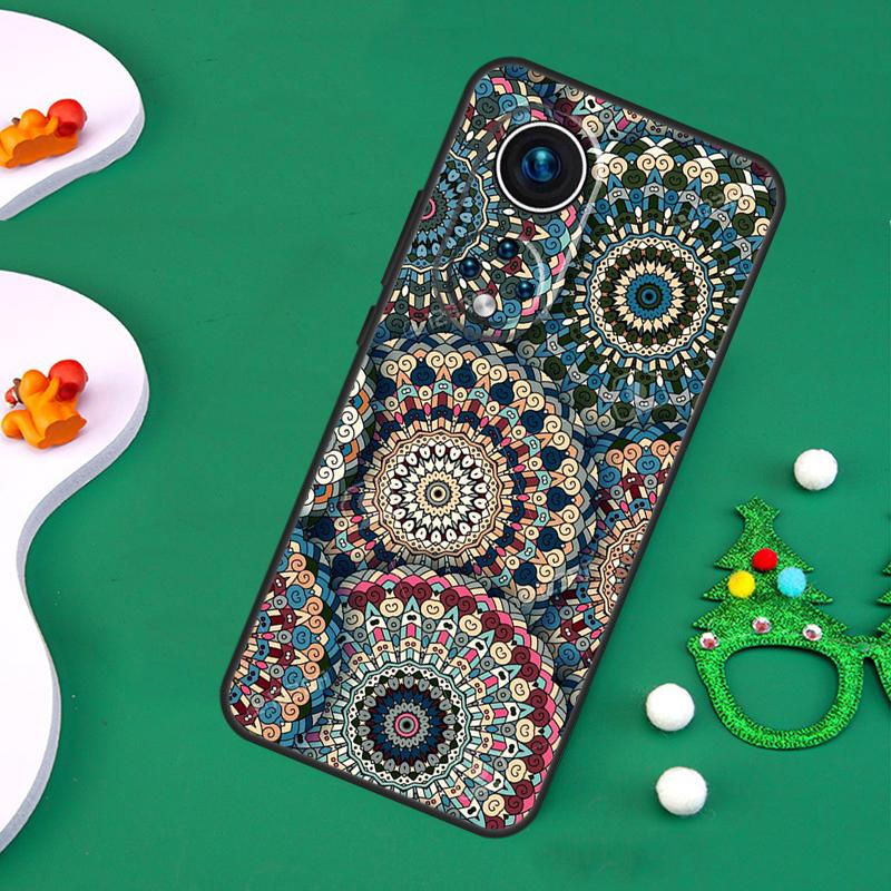 Flowers Mandala Floral Case For Honor Magic 7 Pro 6 5 50 70 90 200 Lite X9b X9a X8a X8b X7a X6a X8 X9 X9c Cover