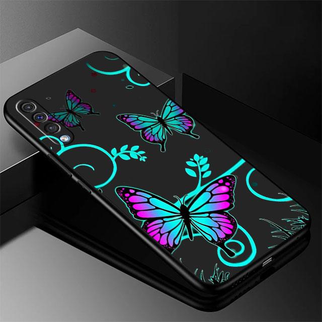 TPU Weiche, hübsche Schmetterling Mode Hülle für Honor 8X 20i X8 9X Pro 50 Pro 60 30i 20 Lite Play 9A Magic4 Pro X7 Stoßfest