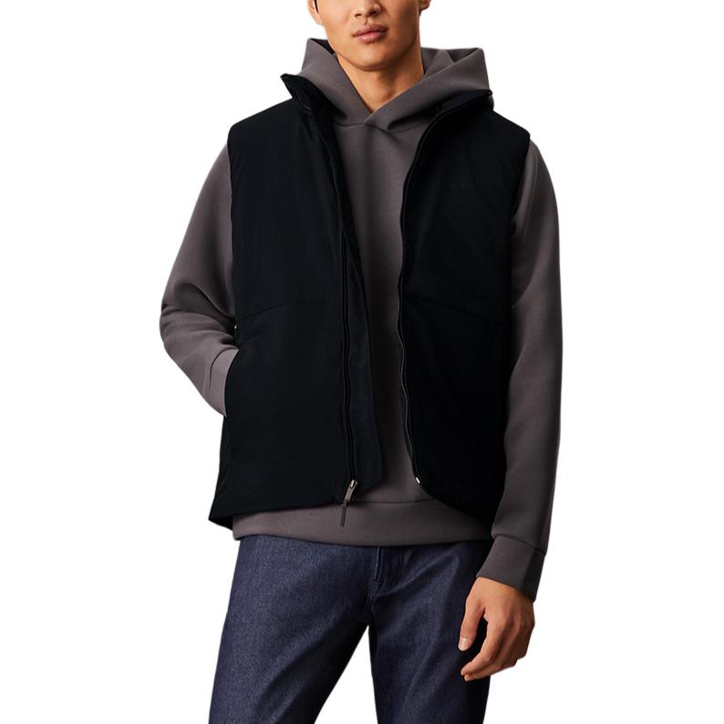 

Calvin Klein Premium Ready-To-Wear Minimalist Casual Solid Color Warm Vest Men Vests Space-Black 40EM559-BAE L