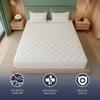 The White Stone Fire Retardant Memory Foam Mattress Height 20 Cm | | Hypoallergenic and Antibacterial Cover