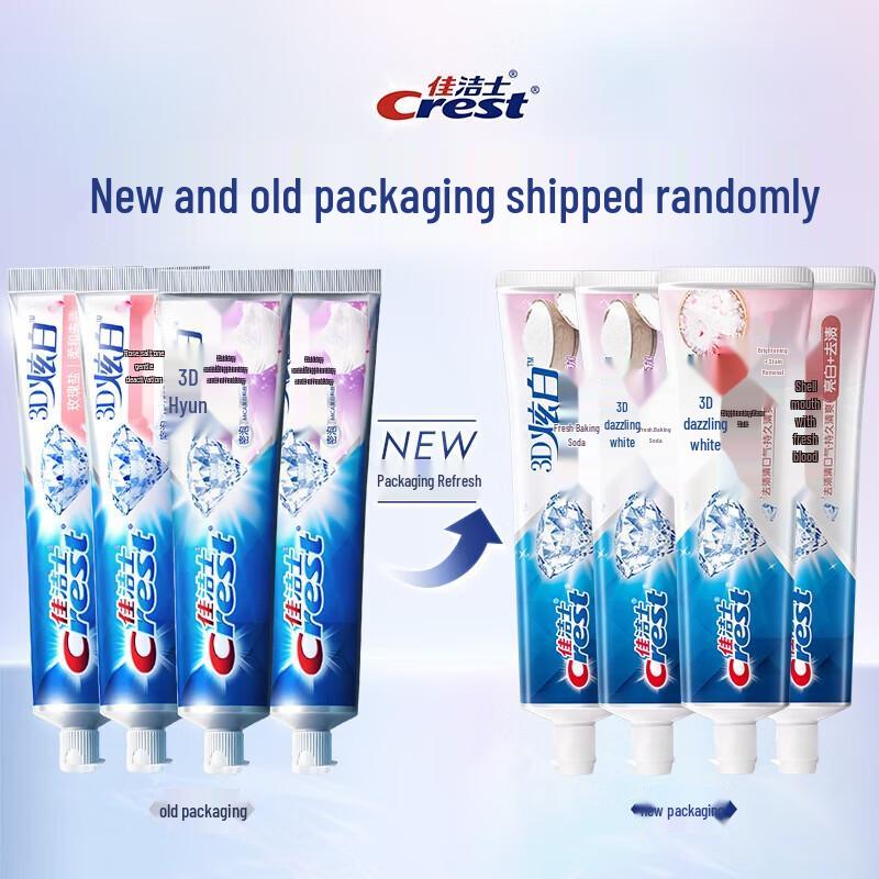 Crest 3D White Whitening Toothpaste
