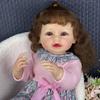 55CM Lavabile Realistica Morbida dipinta a mano Simulazione Baby Reborn Doll Bambini Accompagna la bambola da gioco