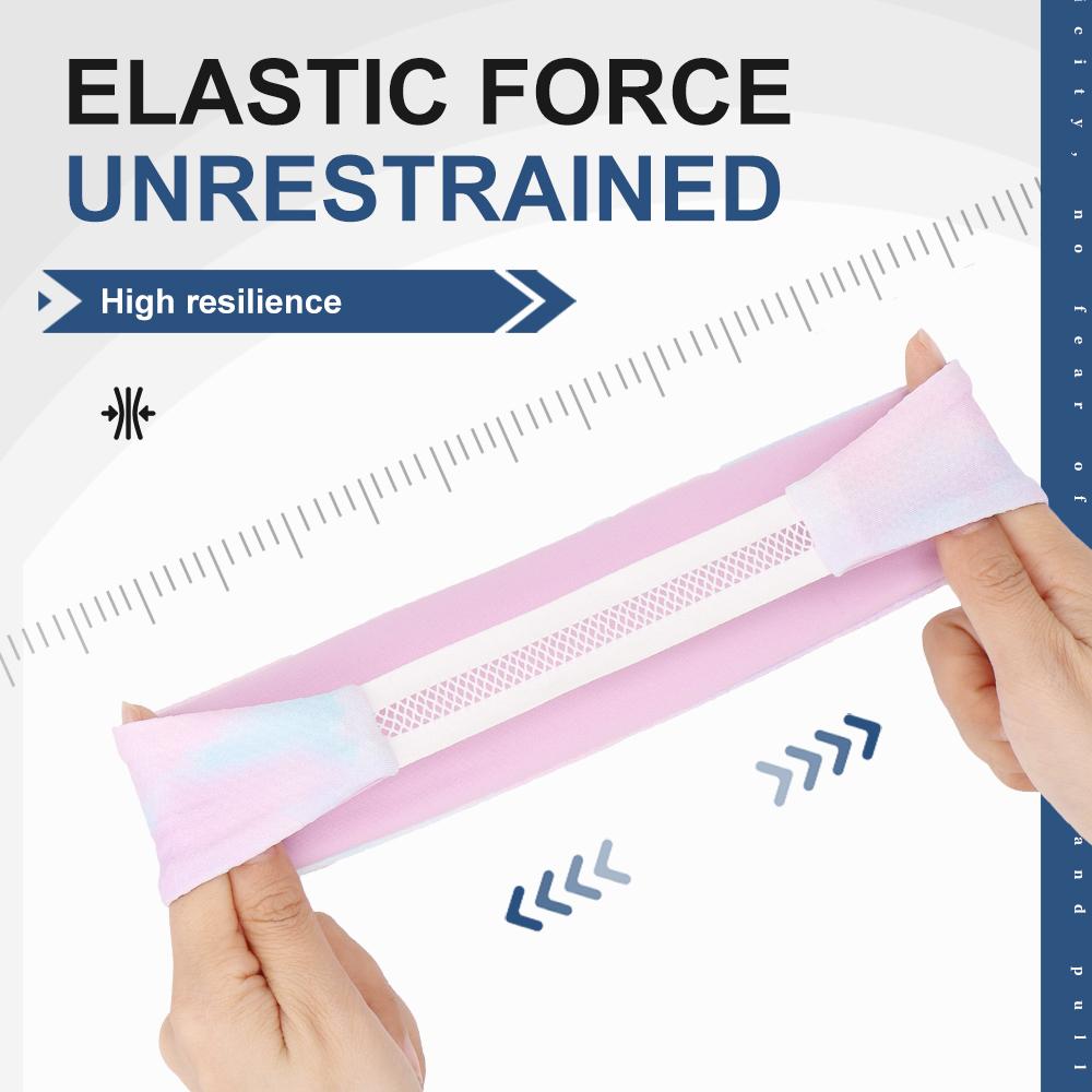 Sports Headband Breathable Elastic Sweatband Quick Dry Running Tennis Yoga Hair Band Lightweight Gym Sports Workout Hairband