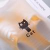 Teddy Bear Waterproof Vinyl Pouch with Reusable Strap Transparent Small DD-12175