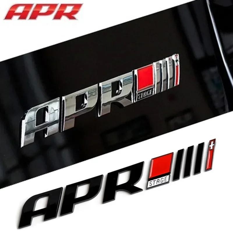 3D ABS Logo APR Emblem Letters Car Trunk Badge Decal Sticker Accessories