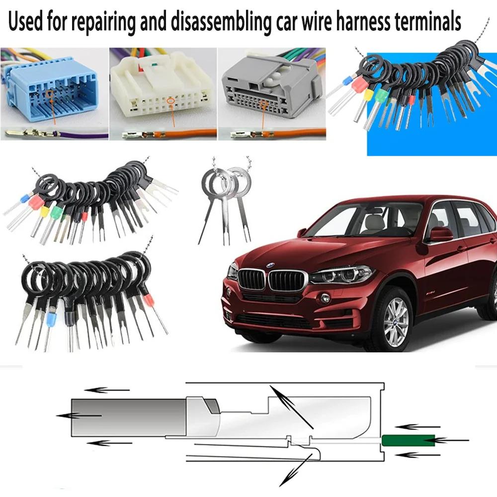 

41 General Motors Terminal Disassembly and Repair Tools Wire Plug Connector Puller Car Terminal Manual Repair and Disassembly 41PCS