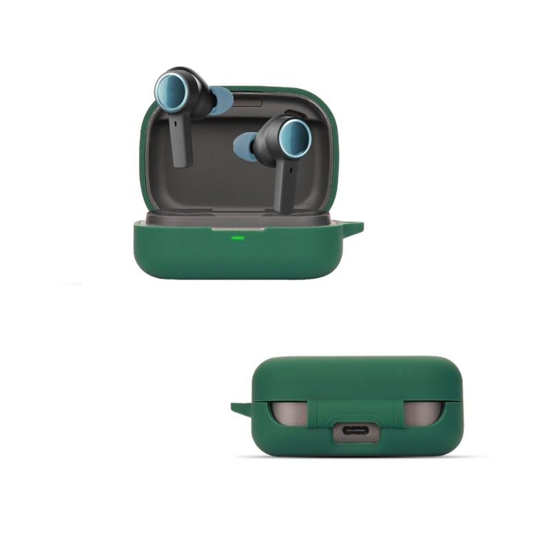 Compatible for EX Shockproof Wireless Earphone Sleeve Impact-resistant Housing Anti-dust Washable Soft Cover