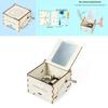Wooden Assembly Hand Cranked Music Box Children Puzzle Toy Set For Learning And Play