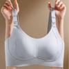 Seamless Front-opening Nursing Bra for Pregnancy Providing Support Preventing Sagging and Lightweight for Breastfeeding