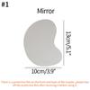 Irregular Acrylic Coasters Clear Mirror Coasters Nordic Ins Simple Table Mat Desktop Decor Ornaments Home Shooting Props