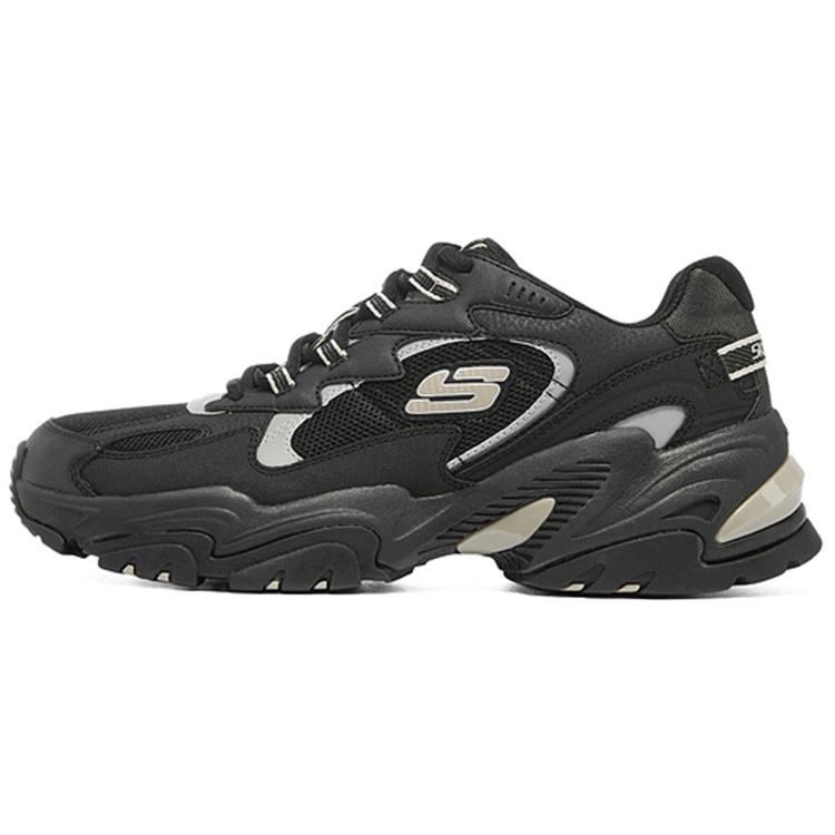 Skechers Stamina V2 Black White Beige Men s 237260-BKTP EU 40