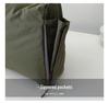 Unisex Multi-Pocket Casual Crossbody Tote