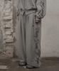 UNUSEDLAB Script Lettering Sweatpants [Gray]