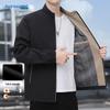 Jeanswest Men's Stand-Collar Casual Jacket