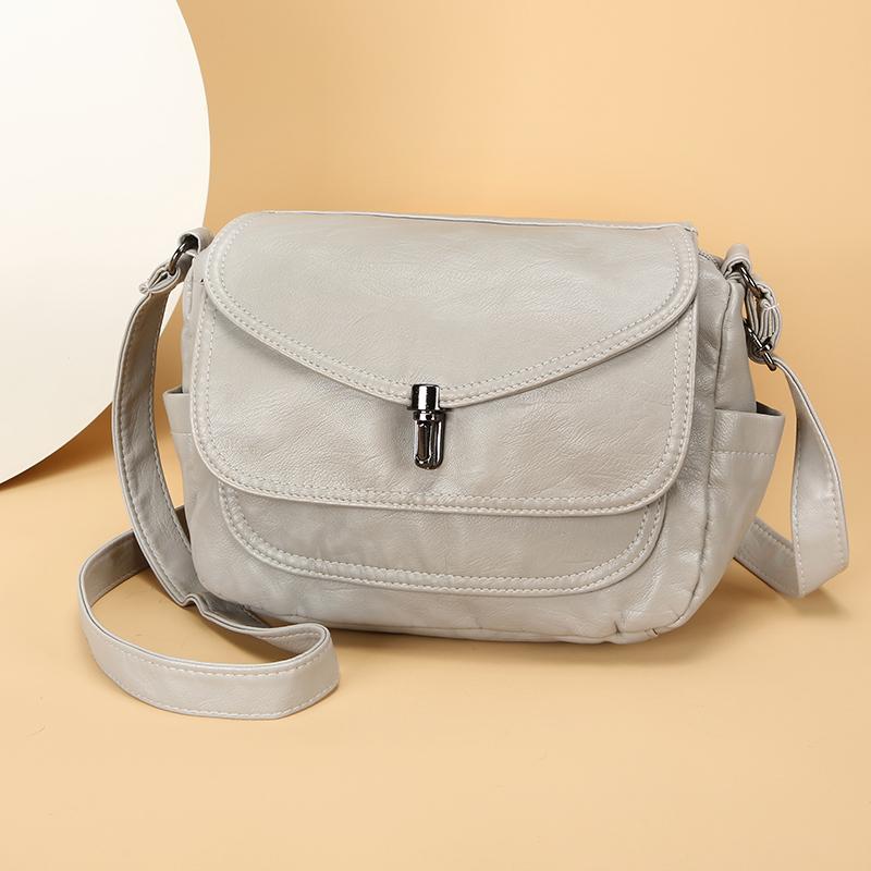 Borsa da Donna in PU Borsa a Spalla Vintage Borsa per la Mamma
