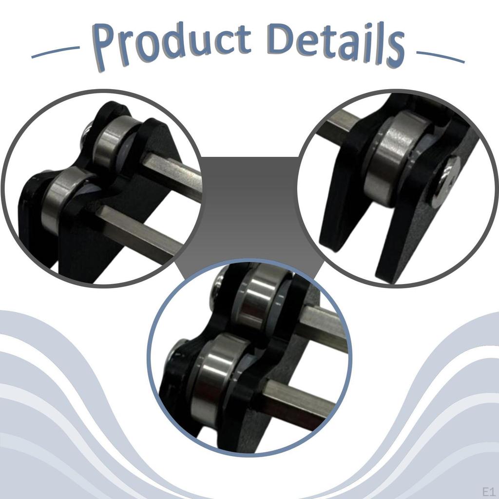 Badminton Schläger Tester Balance Stabil Glatte Rollen Schläger Schaft Geradheitsprüfer Muss