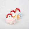 Handmade Woolen Chicken Keychain Pendant – Cute Ornament