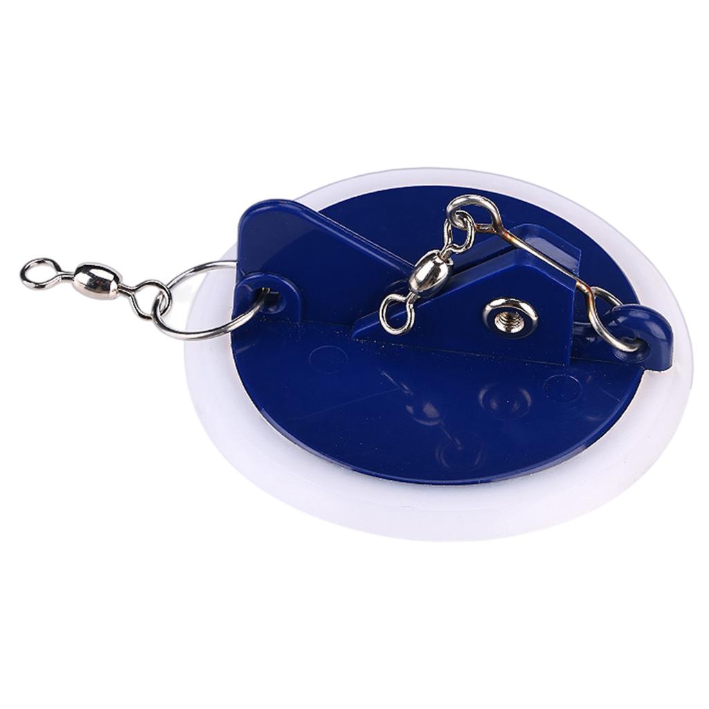 Luminous Trolling Diver Disc Connector with White Bottom Adjustable Stable for Fishing Angling Bass Mandarin Various Fishes