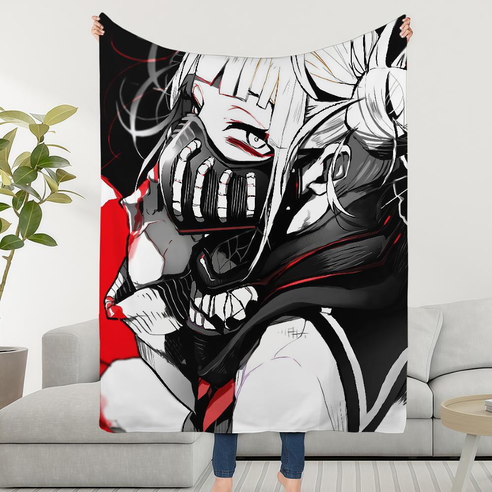 

Himiko Blanket My Throw Super Cosy Plush Living Room A-AcademiaS-ES H-HeroS-ES Sofa Couch Toga Childish Birthday Gifts 30x40in