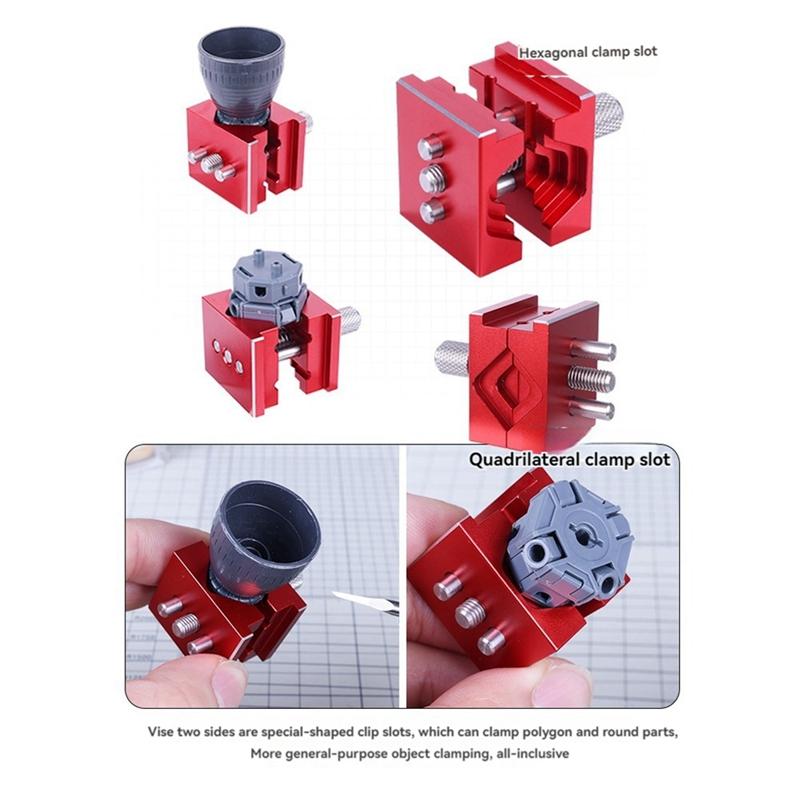 A96I-90637 Mini Bench Vises Miniature Workbench Vise DIY Model Tool Portable Polishing Holding Tool For Carving Tool Craft
