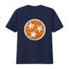 Volunteer State Cotton T Shirt Vintage Washed Fashion Stretched Unisex Designer Clothes Stylish Top For Everyday Wear Slightly