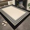 Retro Entrance Door Mat Anti Slip Door Mat Entrance Foyer Living Room Carpet Dirt Resistant Floor Mat