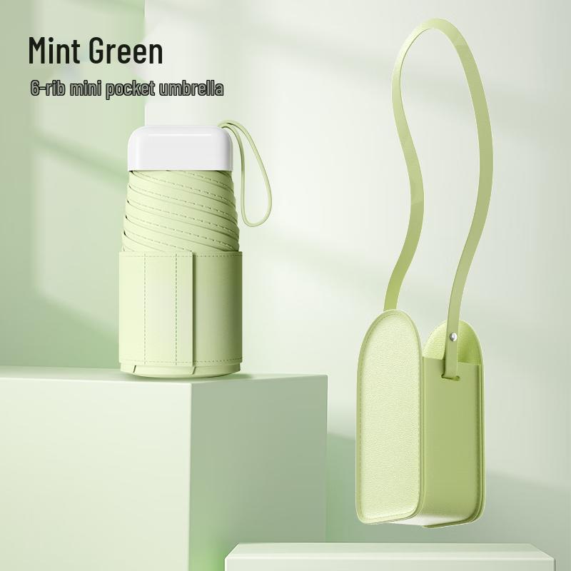 Hongye Compact Five-Fold UV Protection Pocket Umbrella