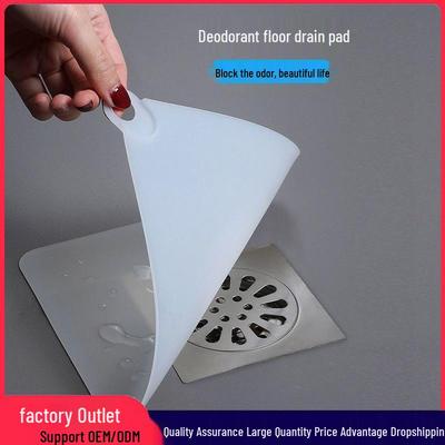 Couvercle de drain de sol en silicone: Bloqueur d'odeurs, Anti-retour et Anti-insectes pour Salle de bain, Toilettes et Cuisine.
