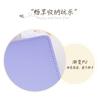 Sweet Macaron Gradient A5 Binder Heart Cutout 3-Ring Loose-Leaf Album, Cute Card Holder for K-Pop Idol Photo Cards Collection