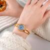 Light Luxury Diamond-Encrusted Student Watch Versatile Fashion Waterproof Alloy Watch Women'S Bracelet Quartz Watch