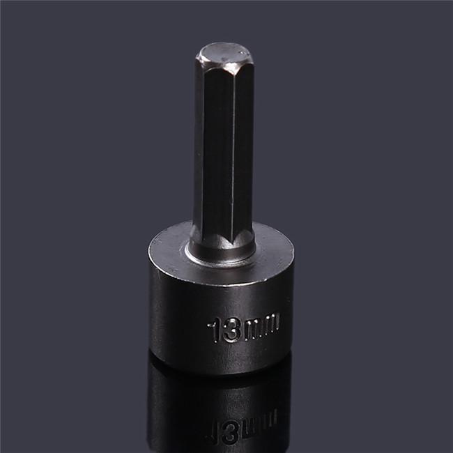 Buy 14pcs Power Nut Driver Drill Bit Set Metric Socket Wrench Screw 1/4 ...
