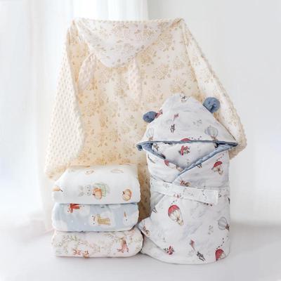 Neugeborenen Dickes Fleece Pucktuch für Herbst und Winter