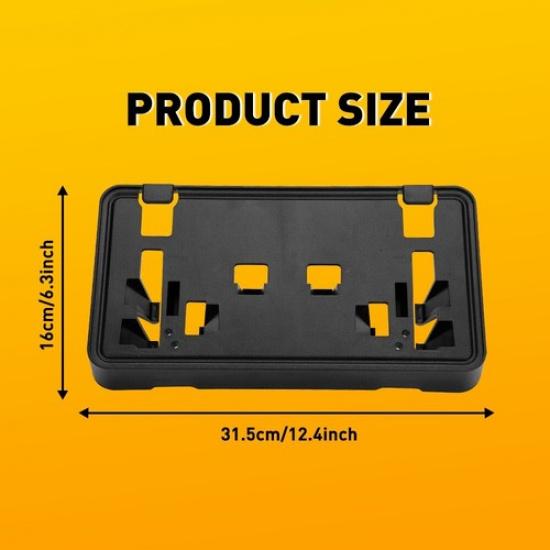 For - Ford F150 ML3Z-17A385-BB Front License Plate Bracket Plastic EOA