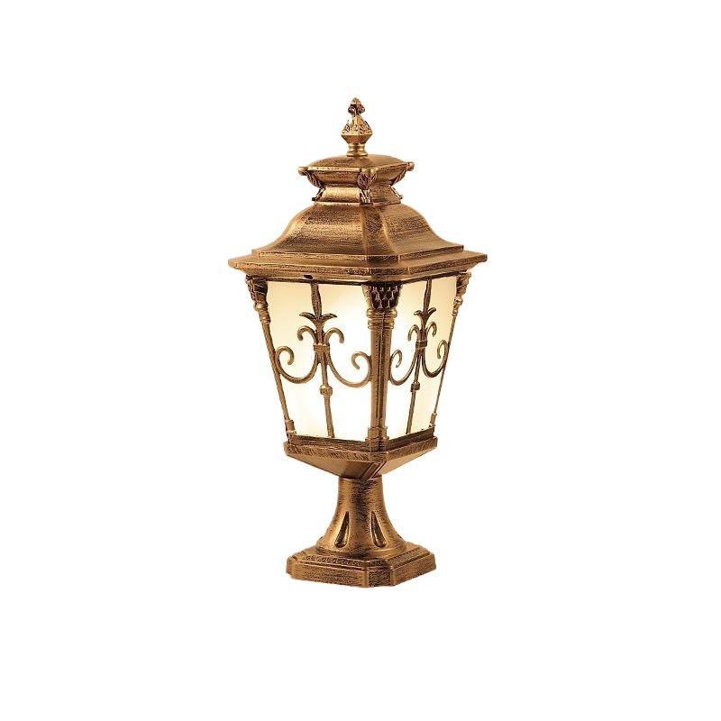 European Style Outdoor Solar Post Light: Waterproof Gate, Pillar, and Villa Wall Illumination