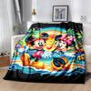 1pc Mickey Mouse Printing Blanket - Soft, All-Season Throw for Living Room, Bedroom,Travel