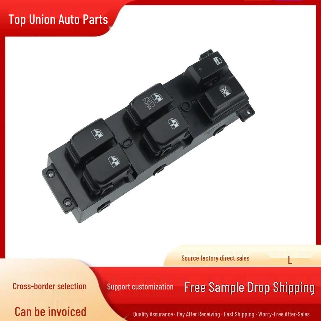 Left Drive Electric Window Switch for 2007-2011 Hyundai Santa Fe CM (Part 93570-2B000S4)