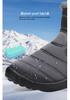Women's Fleece-Lined High Top Warm Cotton Snow Boots - Plus Size