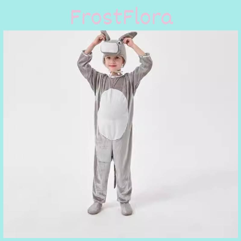 Adorable Kids Donkey Costume For Halloween Cosplay Polyester Material