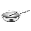 Hanle 316 Stainless Steel Non-stick Flat-Bottom Wok