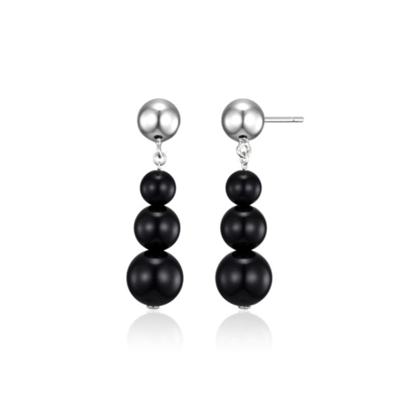 poery Onyx Drop Earring