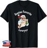 Santas Favorite Lawyer Makes A Great Unisex T-Shirt
