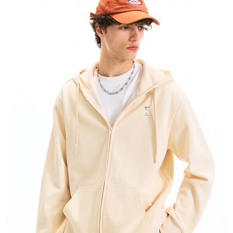 Fingercroxx Men's Korean Style Hooded Cardigan Sweatshirt