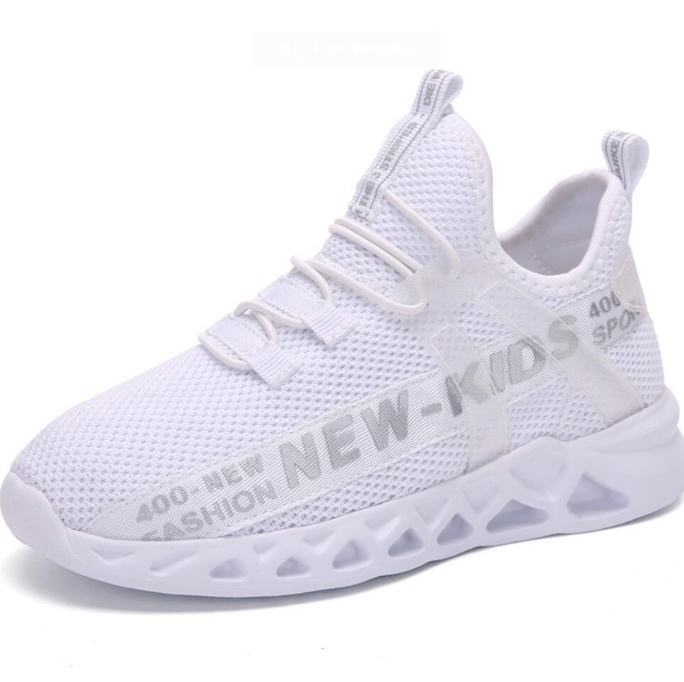 Fashion Kids Shoes Running Girls Boys School Casual Sports Tennis Sneakers Basketball Outdoor Mesh Summer Children Shoes Non-slip Footwe