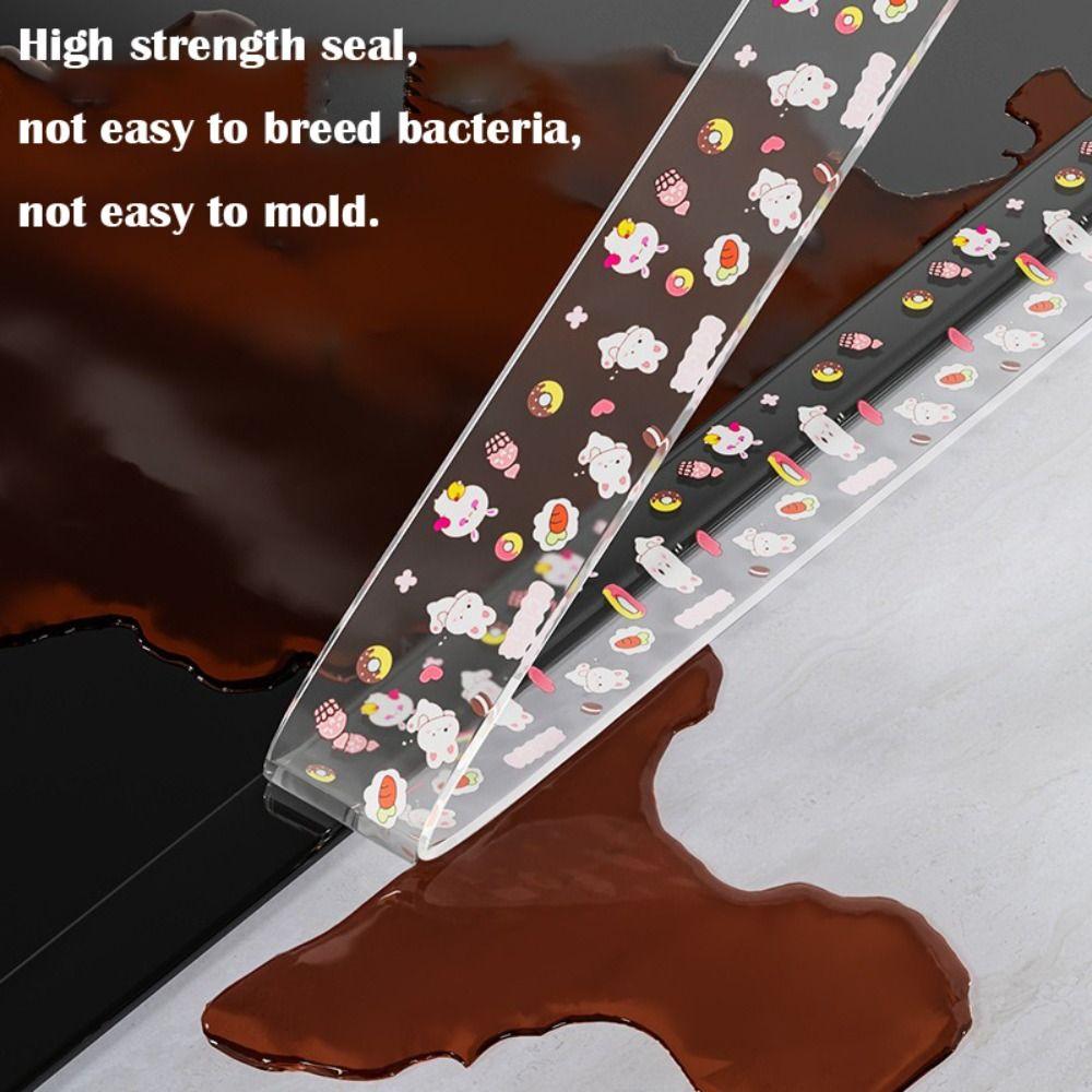 Mildew-proof Caulk Tape Countertop Toilet Kitchen Sealant Strip Self Adhesive Bathroom Tub Shower Tile Sealer Household