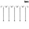 5pcs Model Railroad Lights Lattice Mast Light Gauge H0 LED Light Layout For Supply Voltages 3V Lamps Power Tools Parts