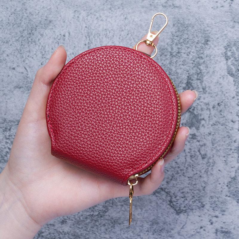 Portable Korean Style Multi-functional Zipper Coin and Earphone Bag